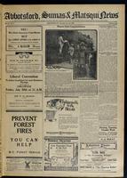 Abbotsford Sumas & Matsqui News, July 22, 1926