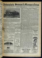 Abbotsford Sumas & Matsqui News, September 21, 1927