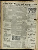 Abbotsford Sumas & Matsqui News, January 9, 1929