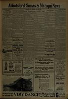 Abbotsford Sumas & Matsqui News, April 4, 1934
