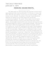 Indian anarchists Indian anarchists