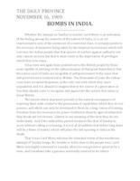 Bombs in India Bombs in India
