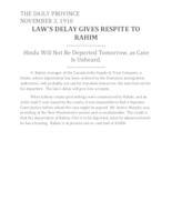 Law's delay gives respite to Rahim Law's delay gives respite to Rahim