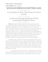 Wives of Hindus of better class