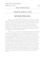 Within the law Within the law