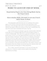 Maru to leave by end of week Maru to leave by end of week