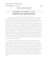 Inspector Hopkinson Inspector Hopkinson