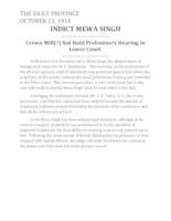 Indict Mewa Singh Indict Mewa Singh