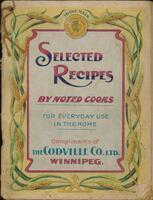 Selected recipes by noted cooks for everyday use in the home