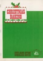 Christmas baking