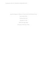 Student Major Papers Social Work