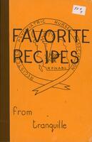 Favorite recipes from Tranquille
