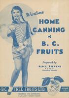Wartime home canning of B.C. fruits