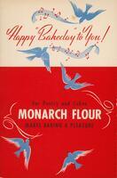 Happy bakeday to you!: for pastry and cakes Monarch Flour makes baking a pleasure