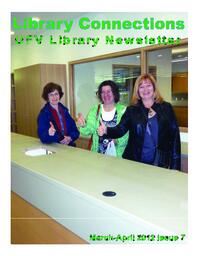 2012 March Library Connections: UFV Library Newsletter
