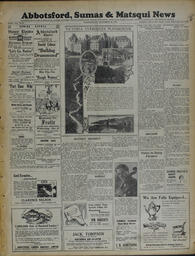 Abbotsford Sumas & Matsqui News, December 24, 1930, page 1