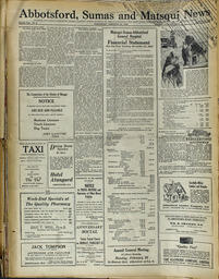 Abbotsford Sumas & Matsqui News, February 20, 1929, page 2