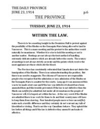Within the law (transcript)