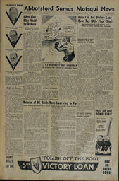 Abbotsford Sumas & Matsqui News, November 3, 1943, page 1