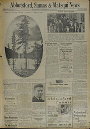 Abbotsford Sumas & Matsqui News, June 7, 1933, page 1