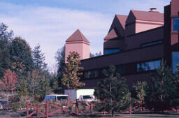 Abbotsford campus from parking lot