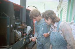 Agriculture students on practicum