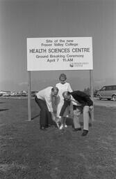 Health Sciences Centre ground breaking