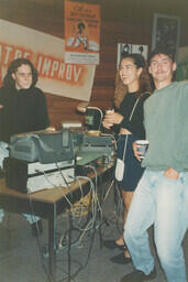 Students at concert on campus